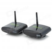 2.4G Wireless AV Sender & IR Remote Extender (Black)