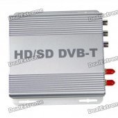 H.264/MPEG-4 DVB-T High Speed HD/SDTV Receiver Digital Television Box (Silver)