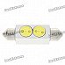 41mm 2W 6500K 35-Lumen LED White Light Bulb for Car (DC 12V)
