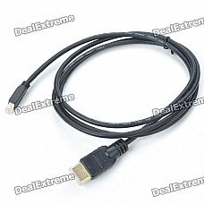 Micro HDMI V1.4 Male to HDMI Male Connection Cable (1.5M-Length) Micro HDMI V1.4 Male to HDMI Male Connection Cable (1.5M-Length)