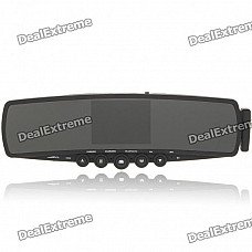Bluetooth Handsfree Rearview Mirror + Rearview Camera + Parking Sensor/Radar Kit (DC 12~24V) Bluetooth Handsfree Rearview Mirror + Rearview Camera + Parking Sensor/Radar Kit (DC 12~24V)