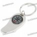 Compact 3-in-1 Alloy Compass + Opener + Keychain Kit Tool