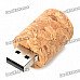 Wooden Red Wine Bottle Style USB 2.0 Flash/Jump Drive (1 GB)