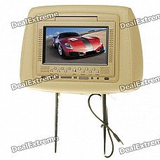 Car Headrest 7" LED Wide Screen Monitor (NTSC/PAL/DC 12V) Car Headrest 7" LED Wide Screen Monitor (NTSC/PAL/DC 12V)