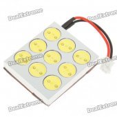 4.5W 9-LED 225LM 6000K White Car Brake/Turning/Backward Signal Light (DC 12V)