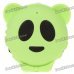 Mini Cute Panda Style USB Rechargeable MP3 Music Speaker with TF Slot - Green Mini Cute Panda Style USB Rechargeable MP3 Music Speaker with TF Slot - Green
