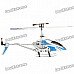 S105G Rechargeable 3-CH R/C Helicopter w/ Gyroscope - White + Blue (IR Remote/6 x AA) S105G Rechargeable 3-CH R/C Helicopter w/ Gyroscope - White + Blue (IR Remote/6 x AA)