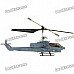 S108G Rechargeable 3-CH R/C Helicopter w/ Gyroscope - Black + Grey (IR Remote/6 x AA) S108G Rechargeable 3-CH R/C Helicopter w/ Gyroscope - Black + Grey (IR Remote/6 x AA)