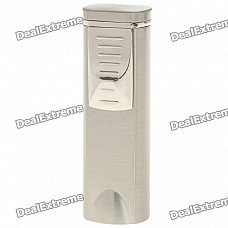 USB Rechargeable Electronic Cigarette Lighter - Silver