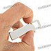 USB 2.0 Zinc Alloy USB Flash Drive - Silver (16GB)