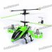 Rechargeable 4-CH R/C Helicopter w/ Gyroscope - Green + Black (IR Remote/6 x AA) Rechargeable 4-CH R/C Helicopter w/ Gyroscope - Green + Black (IR Remote/6 x AA)