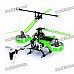 Rechargeable 4-CH R/C Helicopter w/ Gyroscope - Green + Black (IR Remote/6 x AA) Rechargeable 4-CH R/C Helicopter w/ Gyroscope - Green + Black (IR Remote/6 x AA)