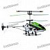 Rechargeable 3-CH R/C Helicopter w/ Gyroscope - Green + Black (IR Remote/6 x AA) Rechargeable 3-CH R/C Helicopter w/ Gyroscope - Green + Black (IR Remote/6 x AA)