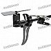 Iphone/Ipod Touch/Ipad Controlled Rechargeable 3-CH R/C I-Helicopter w/ Gyroscope - Black + Silver Iphone/Ipod Touch/Ipad Controlled Rechargeable 3-CH R/C I-Helicopter w/ Gyroscope - Black + Silver