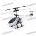Iphone/Ipod Touch/Ipad Controlled Rechargeable 3-CH R/C I-Helicopter w/ Gyroscope - Silver + Black Iphone/Ipod Touch/Ipad Controlled Rechargeable 3-CH R/C I-Helicopter w/ Gyroscope - Silver + Black