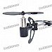 Iphone/Ipod Touch/Ipad Controlled Rechargeable 3-CH R/C I-Helicopter w/ Gyroscope - White + Black Iphone/Ipod Touch/Ipad Controlled Rechargeable 3-CH R/C I-Helicopter w/ Gyroscope - White + Black