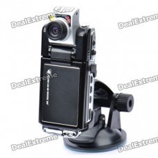 5.0MP Wide Angle Car DVR Camcorder w/ 4x Digital Zoom/HDMI/Night Vision/SD Slot (2.5" TFT LCD)