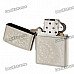 Genuine Zippo Flowers Pattern Fuel Copper Fluid Lighter - Silver Genuine Zippo Flowers Pattern Fuel Copper Fluid Lighter - Silver