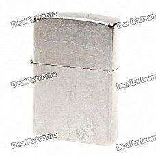 Genuine Zippo Brushed Fuel Copper Fluid Lighter - Silver Genuine Zippo Brushed Fuel Copper Fluid Lighter - Silver
