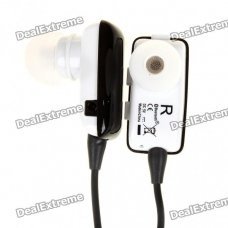 Dual Channel Bluetooth V2.1 Stereo Headset w/ Microphone - Black (5-Hour Talk/180-Hour Standby)