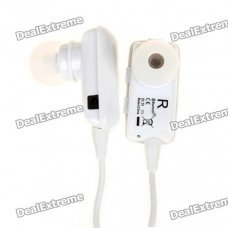 Dual Channel Bluetooth V2.1 Stereo Headset w/ Microphone - White (5-Hour Talk/180-Hour Standby) Dual Channel Bluetooth V2.1 Stereo Headset w/ Microphone - White (5-Hour Talk/180-Hour Standby)