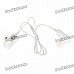 Dual Channel Bluetooth V2.1 Stereo Headset w/ Microphone - White (5-Hour Talk/180-Hour Standby) Dual Channel Bluetooth V2.1 Stereo Headset w/ Microphone - White (5-Hour Talk/180-Hour Standby)