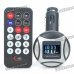 1.0" LCD Car MP3 Music Speaker FM Transmitter with USB/SD/TF Slot/Remote Controller - Silver + Black 1.0" LCD Car MP3 Music Speaker FM Transmitter with USB/SD/TF Slot/Remote Controller - Silver + Black