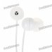Stylish In-Ear Earphone for MP3/MP4/Cell Phone - White (3.5MM Jack)