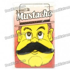 Costume Party Cosplay Artificial Mustache - Black (Random Style)