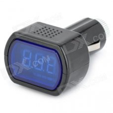 LED Display Cigarette Lighter Electric Voltage Meter for Auto Battery (DC 12/24V) LED Display Cigarette Lighter Electric Voltage Meter for Auto Battery (DC 12/24V)