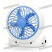 2xLR20/USB Powered Portable Cooling Fan - Blue