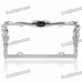 Fashion License Plate Frame - Silver