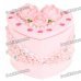 Resin Wedding Couple Jewelry Box - Pink