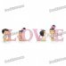 Valentine's Day Gift - Resin Love Desk Doll Ornaments (4-Piece Pack)