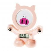 Cute Piggy Photo Frame and Clock