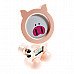Cute Piggy Photo Frame and Clock