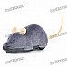 Scary R/C Simulation Plush Mouse with Remote Controller - Gray (3 x AAA/2 x AA) Scary R/C Simulation Plush Mouse with Remote Controller - Gray (3 x AAA/2 x AA)