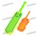Soft Microfiber Chenille Car Cleaning Dusters - Orange + Green (2-Piece Pack)