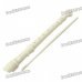 ABS Recorder Instrument Toy w/ Cleaning Stick - White