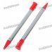 Aluminum Extendable Stylus for Nintendo 3DS - Red (2-Pack)
