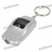 Mini Car Shaped 0.6" LCD Digital Tire Pressure Gauge Keychain - Silver (1*CR2032) Mini Car Shaped 0.6" LCD Digital Tire Pressure Gauge Keychain - Silver (1*CR2032)