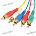 HDMI Male to 5 RCA RGB Audio Video AV Component Cable (1.5M-Length) HDMI Male to 5 RCA RGB Audio Video AV Component Cable (1.5M-Length)