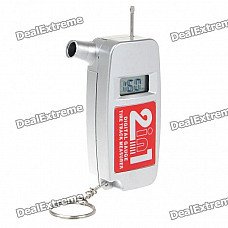 0.84" LCD 2-in-1 Digital Tire Pressure Gauge Tread Depth Measurer (1 x CR2032)