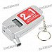 0.84" LCD 2-in-1 Digital Tire Pressure Gauge Tread Depth Measurer (1 x CR2032)