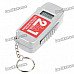 0.84" LCD 2-in-1 Digital Tire Pressure Gauge Tread Depth Measurer (1 x CR2032)