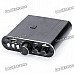 50W Audio Digital Power Amplifier MP3 Player with USB Host/AUX - Black 50W Audio Digital Power Amplifier MP3 Player with USB Host/AUX - Black