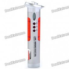 5-in-1 Digital Tire Pressure Gauge with Emergency Safety Tools (2 x AAA) 5-in-1 Digital Tire Pressure Gauge with Emergency Safety Tools (2 x AAA)