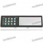 4.3" Touch Screen WinCE 5.0 GPS Navigator Rearview Mirror w/ AV-In/FM + 2 GB Brazil Maps TF Card