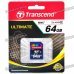 Genuine Transcend SDXC SD Memory Card - 64GB (Class 10)