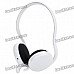Stylish Sporty Bluetooth 2.1 Stereo Handsfree Headset - White (10-Hour Talk/10-Day Standby) Stylish Sporty Bluetooth 2.1 Stereo Handsfree Headset - White (10-Hour Talk/10-Day Standby)
